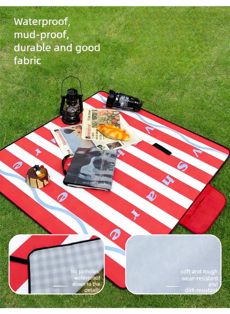 KELIO Extra Large Waterproof Picnic Blanket 150x200cm – Foldable, Portable Outdoor Mat for Camping, Beach, Park and Indoor Use - Image 4